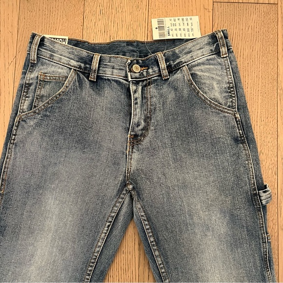 Zara low rise carpenter pants size small new with tags - Picture 3 of 10